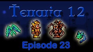 Terraria 124  Episode 23  Melee feels different [upl. by Kcirddec337]