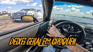 CORVETTE V8 PROCHARGER REPRESENTOU NA FORMULA🔥😈 EXPLODIU PNEU [upl. by Ettennahs]