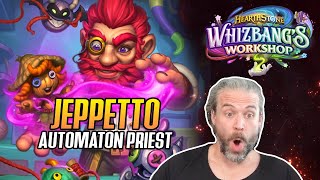 Hearthstone NEW SET Joymancer Automatons in Whizbangs Workshop [upl. by Jard680]