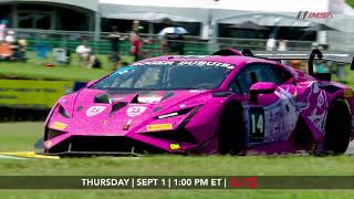 Sights and Sounds 2022 Lamborghini Super Trofeo at VIRginia International Raceway [upl. by Ecydnak685]