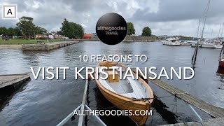 10 reasons to visit Kristiansand Norway 2023  Norwaycation by Allthegoodiescom [upl. by Erdnua]