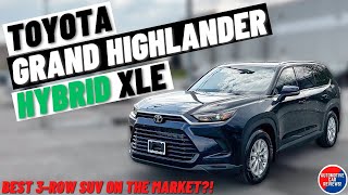 ALLNEW 2024 TOYOTA GRAND HIGHLANDER HYBRID XLE  Full Walkaround Review  Best 3Row SUV To Buy [upl. by Einiffit694]