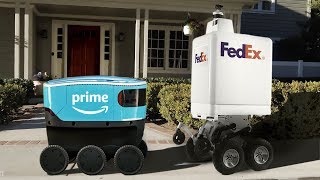 Top 6 Delivery Robots  Self Driving Autonomous Delivery Robots [upl. by Nwotna334]