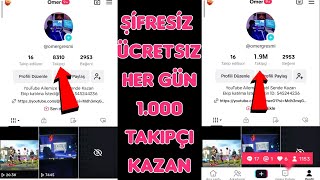 ÜCRETSİZ 1 DAKİKADA 500 TAKİPÇİ KAZANMA  TikTok takipçi arttırma  TikTok takipçi hilesi [upl. by Bridie101]