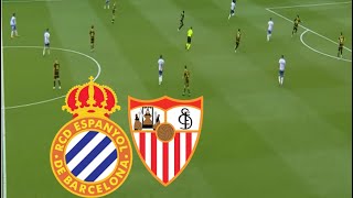 RCD Espanyol 02 Sevilla Resumen y Goles  La Liga 202425 [upl. by Allenaj129]