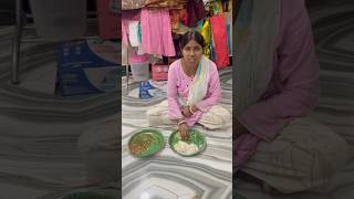 Chatni Ke Sath Chawal Very Tasty 😋 reels [upl. by Atirahs]