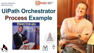 UiPath Orchestrator Process Tutorial [upl. by Nikolia]