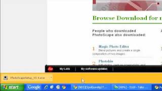 การดาวน์โหลด และติดตั้งโปรแกรม PhotoScape [upl. by Ecinhoj]