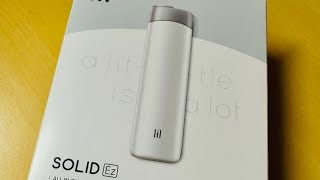 Unboxing Lil solid Ez by Iqos Malaysia [upl. by Mathe]