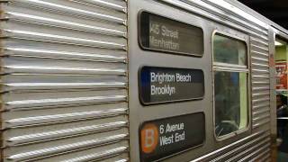 MTA New York City Subway EXCLUSIVE  Brighton Beach Bound R32 B Train  Grand Street [upl. by Mcnamara]