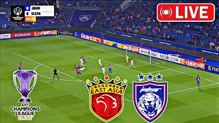 Johor Darul Tazim vs Shanghai Port Live Football  AFC Champions League 2024  Efootball gameplay [upl. by Quenna300]