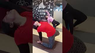 Beginner vs Advanced slow flow yoga workout motivation yogaroutine yoga yogaflow yogapractice [upl. by Kassaraba]