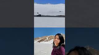 OUR FIRST TIME AT GUDAURI GEORGIA SNOW EXPERICE FAMILY TOUR 2024 APRIL MONTH [upl. by Gyimah964]