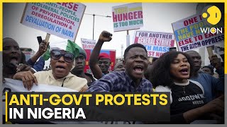 Nigerias economic crisis Inflation alltime high fuel prices triple  Latest News  WION [upl. by Lleznol]