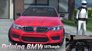 Driving BMW At 187KMH😱 [upl. by Autum198]