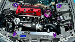 Intercooler Piping Turbo K24 Integra [upl. by Aenneea246]