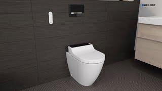 Geberit AquaClean Tuma Floor standing  Installation [upl. by Marris]