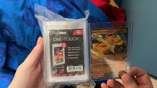 How To PROPERLY use Ultra Pro One Touch Magnetic Case for Pokémon Cards [upl. by Atreb]