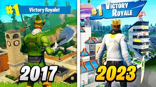 Winning In EVERY OG Fortnite Season [upl. by Sonafets880]