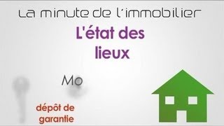 Létat des lieux la minute de limmobilier [upl. by Zanas]