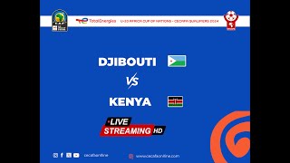 KENYA vs DJIBOUTI Live  U20 Africa Cup of Nations AFCON CECAFA Qualifiers 2024 [upl. by Weinshienk]