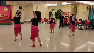 Solo Latin Dance Cha Cha  Secita Deepavali Party 41124 [upl. by Enihpets]