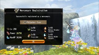 Toram Online  My THS Mercenary Build Lv 290 [upl. by Ajiak]