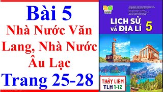 Lịch Sử Và Địa Lí Lớp 5 Bài 5  Nhà Nước Văn Lang Nhà Nước Âu Lạc  Trang 25  28  Kết Nối Tri Thức [upl. by Ihtac249]