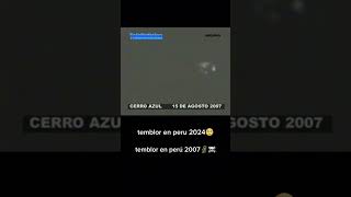 Temblor en perú 2007☠️ [upl. by Tymothy]