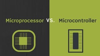 Difference between Microprocessor and Microcontroller [upl. by Notrub]