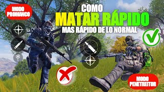 COMO APUNTAR Y MATAR PERO MAS RAPIDO DE LO NORMAL EN CALL OF DUTY MOBILE [upl. by Jermain690]