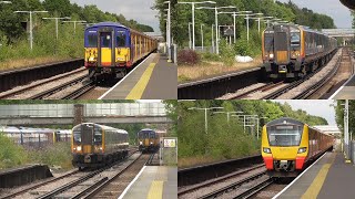 Trains  New Malden  26072022 [upl. by Wanda902]