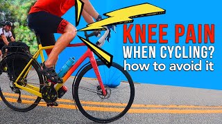 Cycling Knee PAIN  How To Avoid it  Tips for Cyclists [upl. by Regine292]