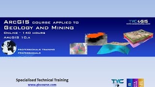 ArcGIS Course applied to Geology and Mining  Online Training [upl. by Selegna]