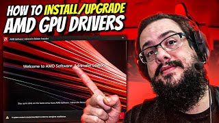 How to installupgrade AMD GPU Drivers [upl. by Yecats]