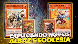 EXPLICANDO NOVAS ARTES ALBAZ ECCLESIA POLY E ONE FOR ONE  YUGIOH SPOILERS [upl. by Yesrod]