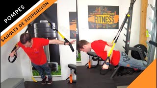 5 variantes de pompe aux trx sangles de suspension [upl. by Piper730]