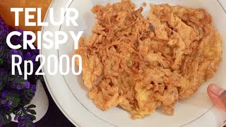 Resep telur dadar crispy [upl. by Doownil45]