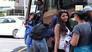 Team India arrived at Hamilton for the fourth One Day International [upl. by Aihsile]