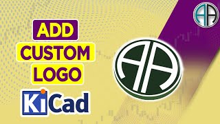 Adding Custom Logo on PCB  Add Logo under 5 minutes  KiCAD Beginners [upl. by Daye]