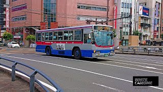 【ドアブザー経過推移】長崎バス 1815号車神の島 [upl. by Nertie]