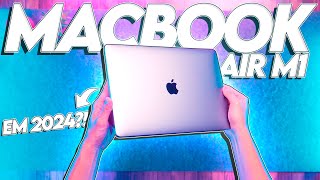 A minha EXPERIÊNCIA com o MACBOOK AIR M1 em 2024 [upl. by Aisayn]