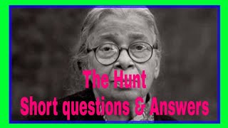 The Hunt by Mahasweta Devi Short questions amp AnswersPradip LLE Education [upl. by Nnaecarg]