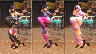 Juri Outfits  Street Fighter 6 [upl. by Isahella]