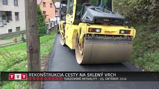 REKONŠTRUKCIA CESTY NA SKLENÝ VRCH [upl. by Ernesto70]