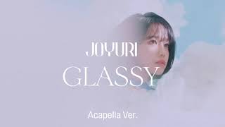 Clean Acapella JO YURI  GLASSY [upl. by Mcnelly]