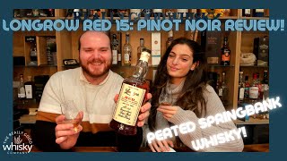 Trying Longrow Red 15yearold Pinot Noir cask peated Springbank whisky [upl. by Nwad]