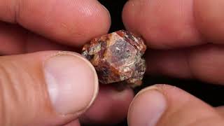 Grossular York River Skarn Zone Bancroft Ontario Canda [upl. by Nirrac44]