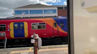 Full Journey on The District Line From Wimbledon To Upminster Via Victoria S7 Stock Whistle [upl. by Ydnor]