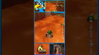 Grumble Volcano SECRET Shortcut MarioKartWii [upl. by Naes]